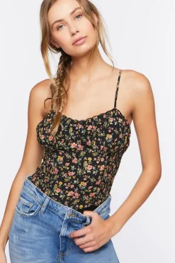 Floral Print Bodysuit