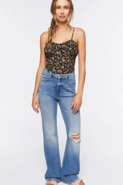 Floral Print Bodysuit