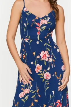 Floral Print Cami Maxi Dress