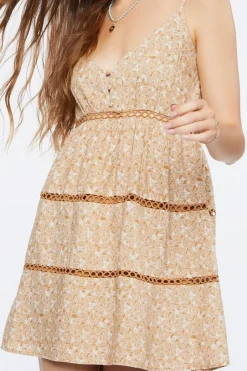 Floral Print Cami Mini Dress