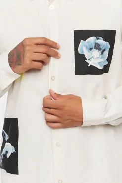Floral Print Graphic Shirt