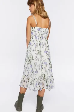 Floral Print Midi Dress