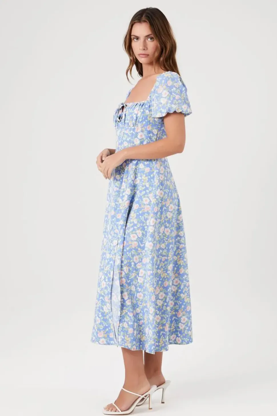 Floral Print Midi Dress