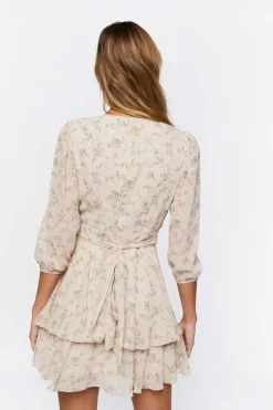 Floral Print Mini Dress