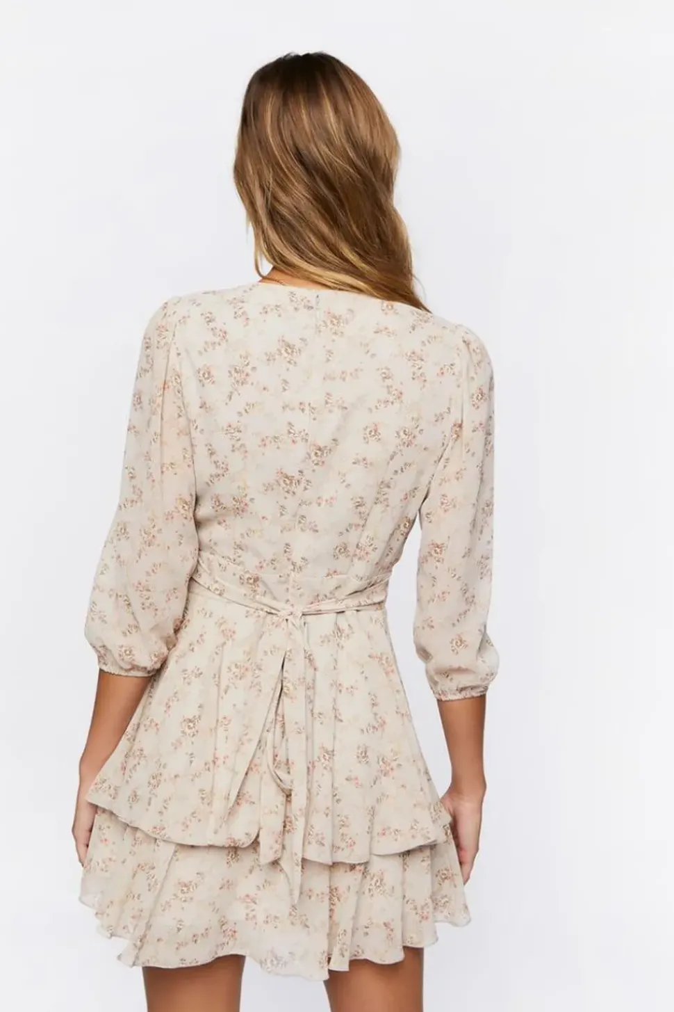 Floral Print Mini Dress