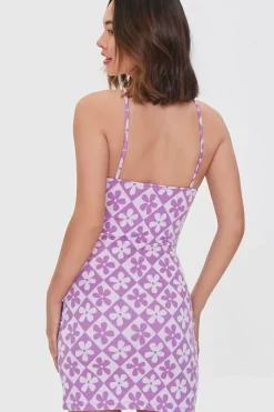 Floral Print Mini Dress