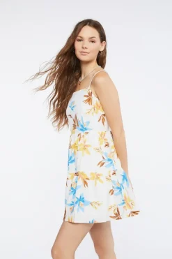 Floral Print Mini Dress
