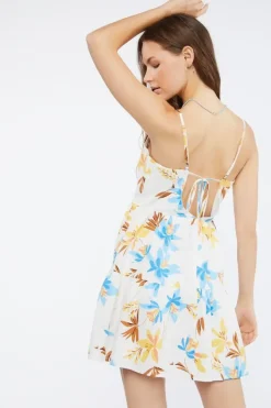 Floral Print Mini Dress
