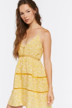 Floral Print Mini Dress