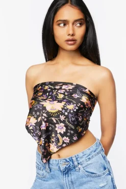 Floral Print Scarf