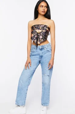 Floral Print Scarf