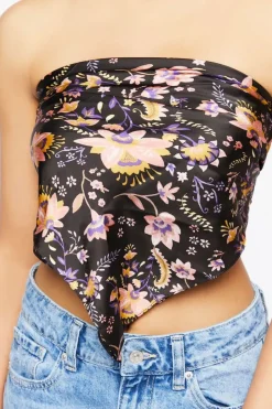 Floral Print Scarf