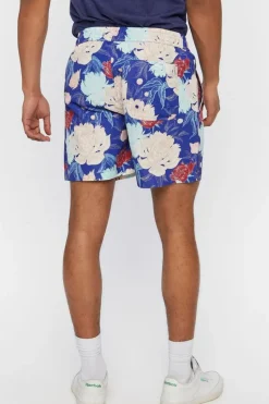 Floral Print Swim Trunks