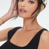 Floral Print Twisted Headwrap