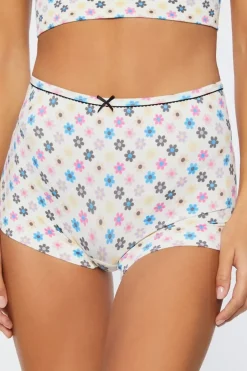 Floral Seamless Shortie Panties