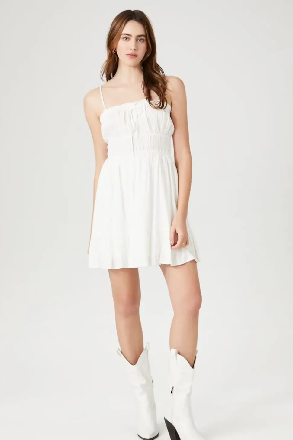 Flounce Cami Mini Dress