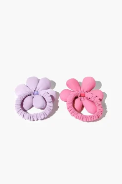 Flower Hair Tie Set