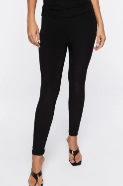 Foldover High-Rise Pants