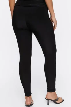 Foldover High-Rise Pants