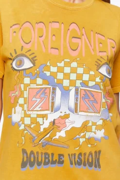 Foreigner Double Vision Graphic Tee