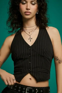 Frankie And The Studs Halter Top