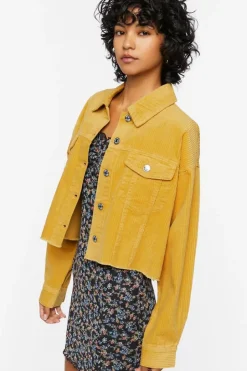 Frayed Corduroy Shacket