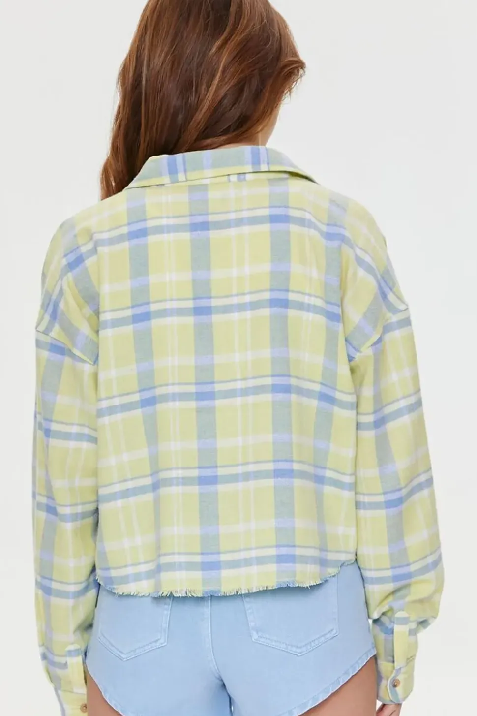 Frayed Plaid Shirt