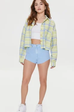 Frayed Plaid Shirt