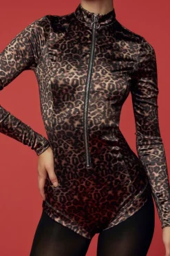 Fredericks Of Hollywood Leopard Bodysuit