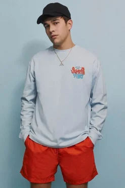 French Terry Drawstring Shorts
