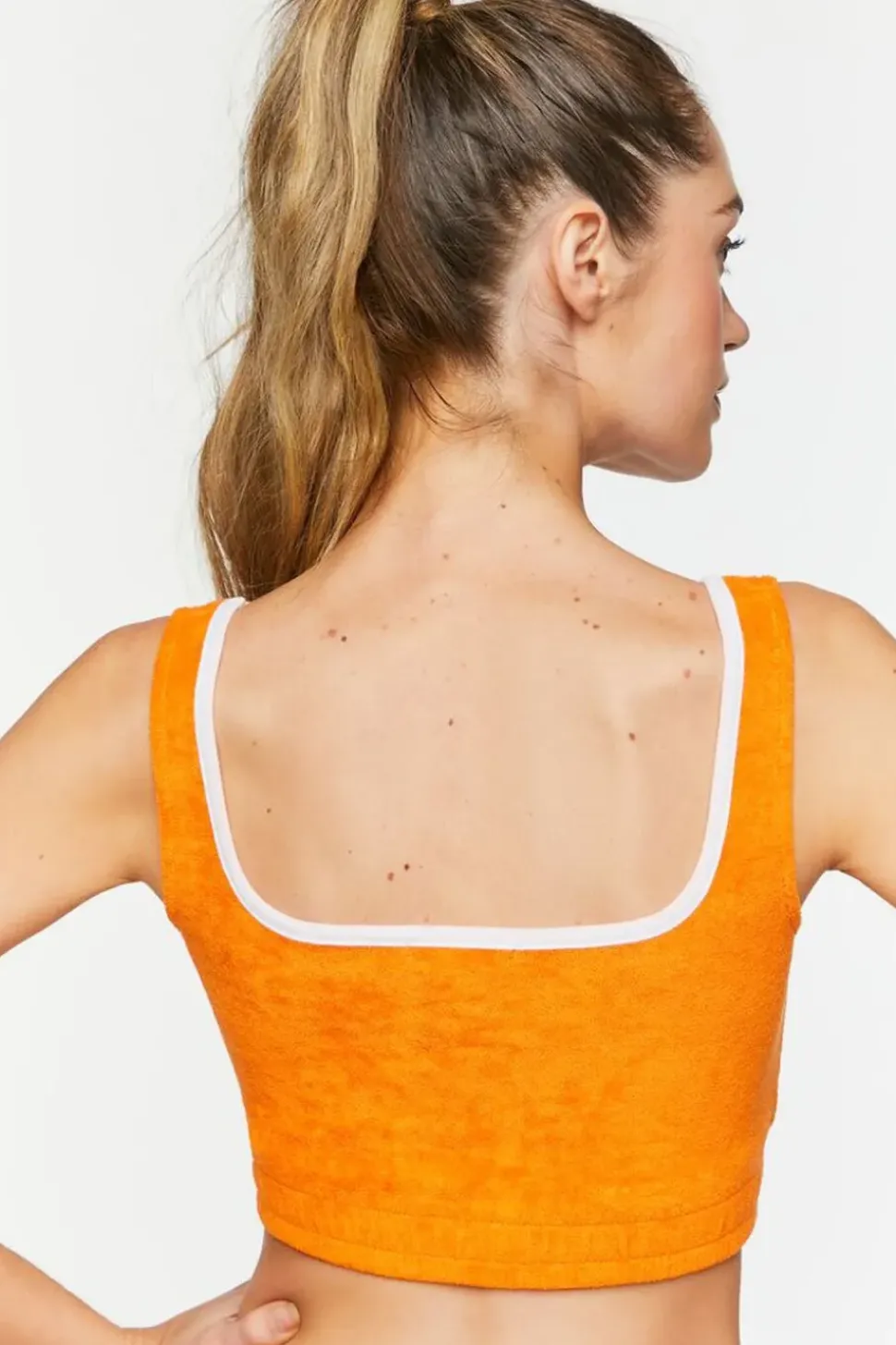 French Terry Ringer Sports Bra