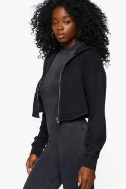 French Terry Zip-Up Hoodie