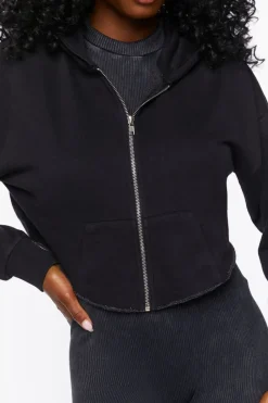 French Terry Zip-Up Hoodie