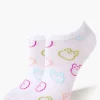 Frog Print Ankle Socks