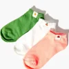 Fruit Patch Ankle Socks Set - 3 Pack