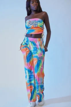 Fubu Cropped Tube Top