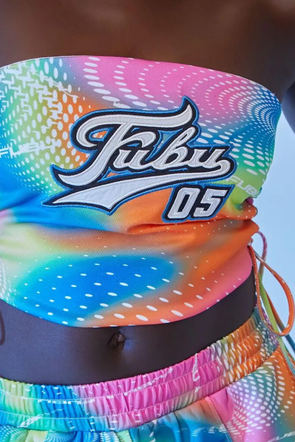 Fubu Cropped Tube Top