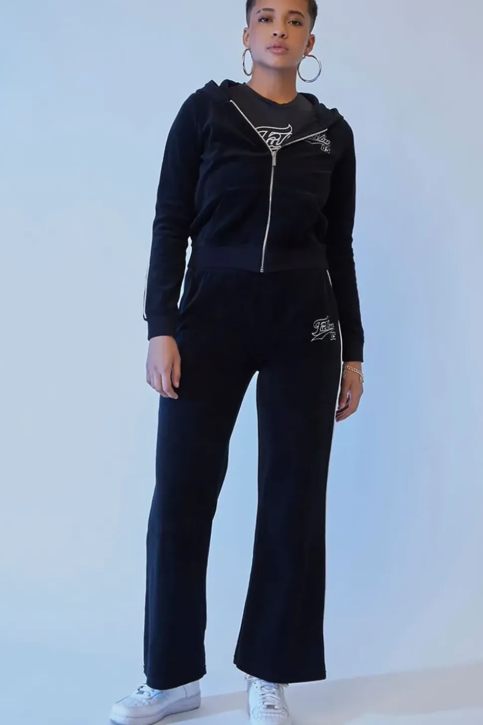 Fubu Embroidered Sweatpants