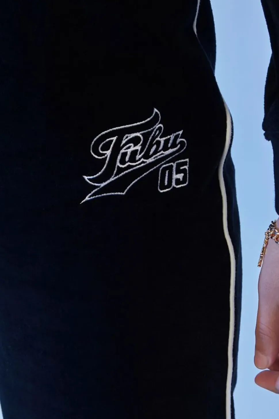 Fubu Embroidered Sweatpants