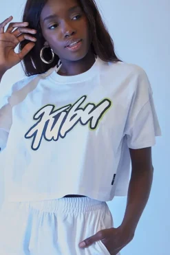 Fubu Graphic Cropped Tee