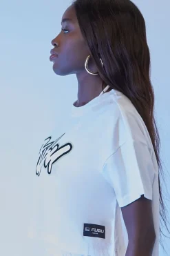 Fubu Graphic Cropped Tee