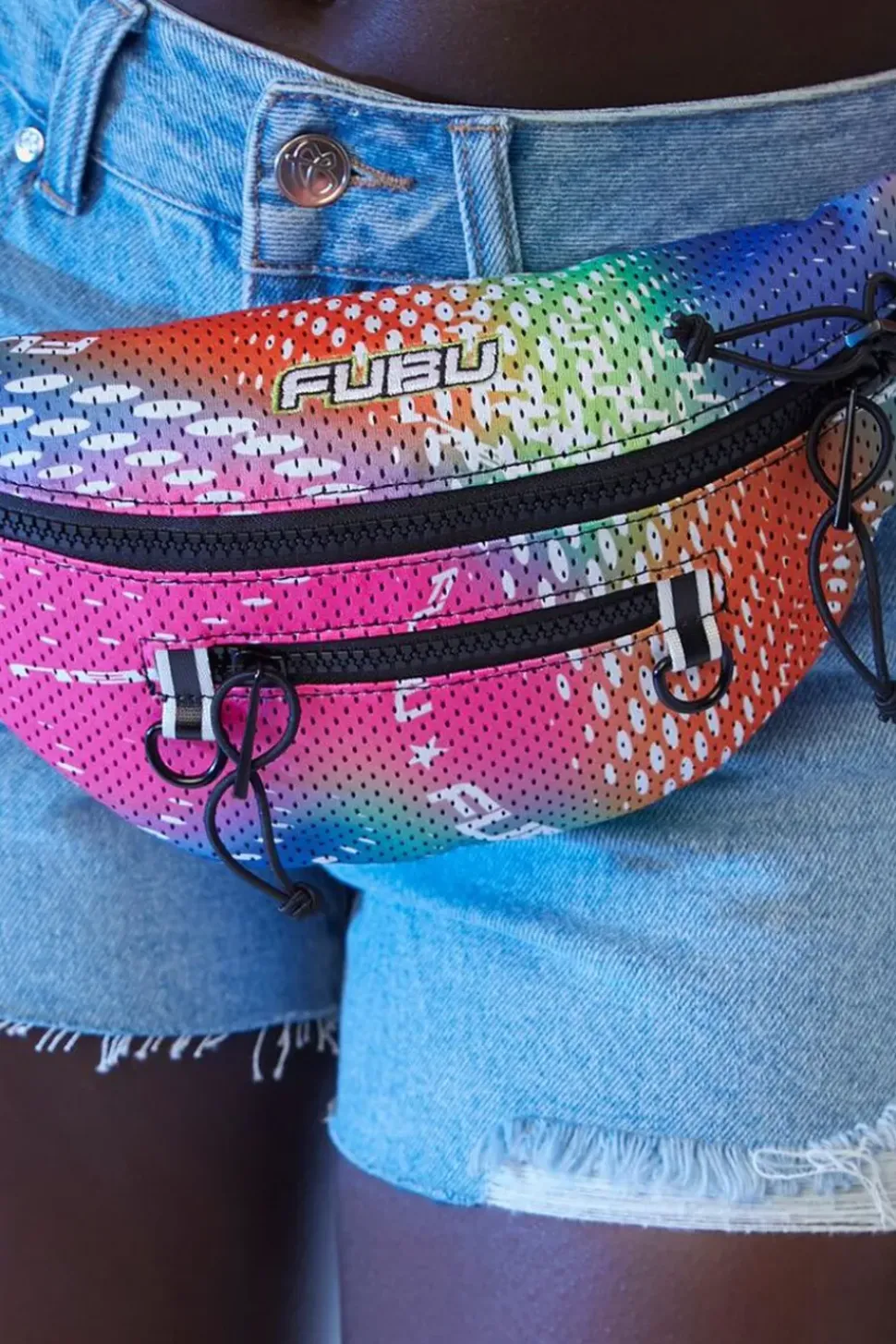 Fubu Rainbow Fanny Pack
