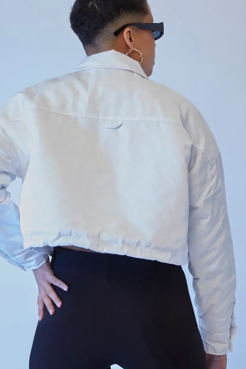 Fubu Toggle-Hem Cropped Jacket