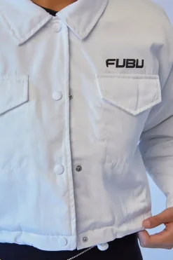 Fubu Toggle-Hem Cropped Jacket