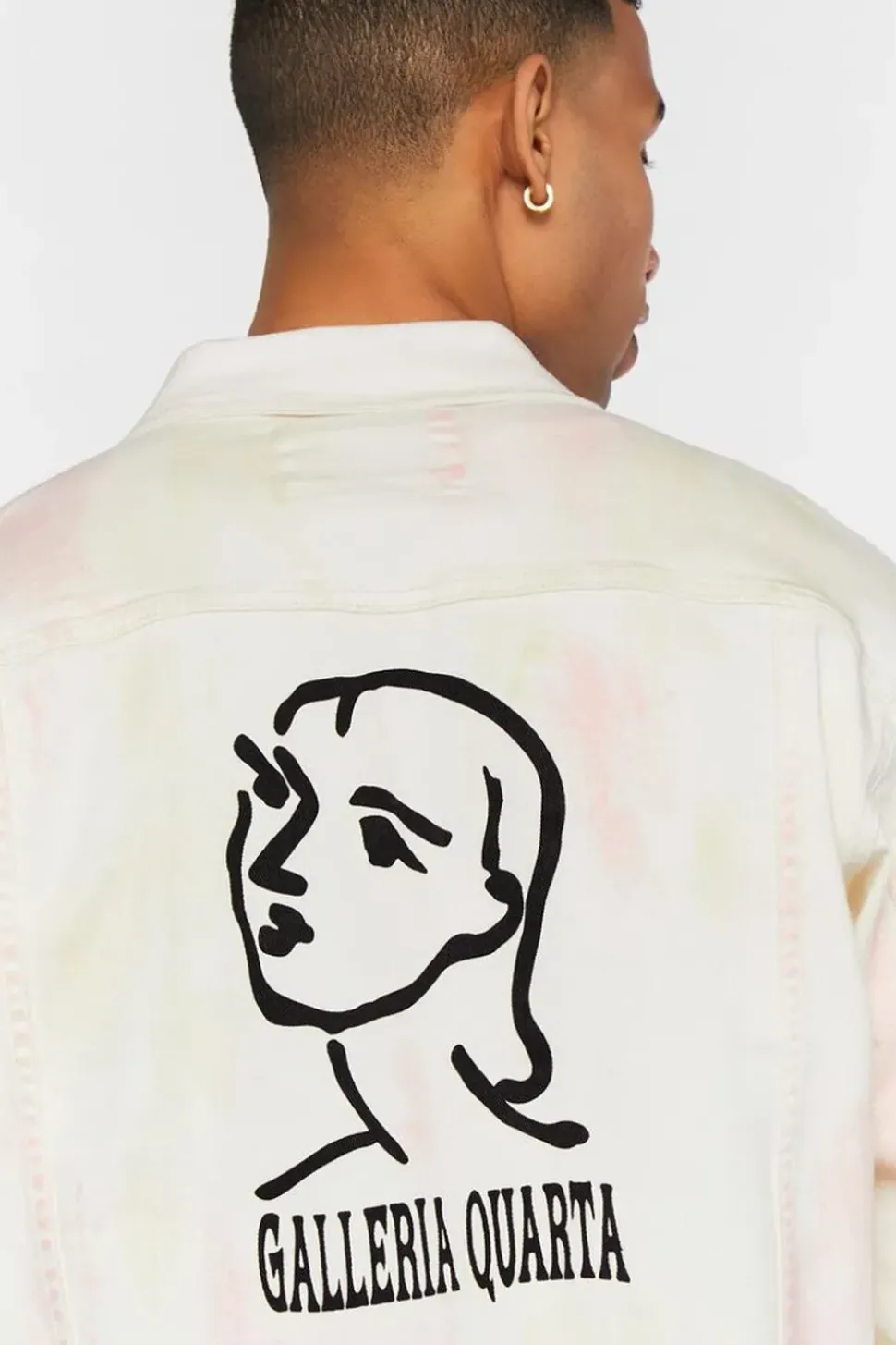 Galleria Quarta Graphic Trucker Jacket