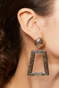 Geo Drop Earrings