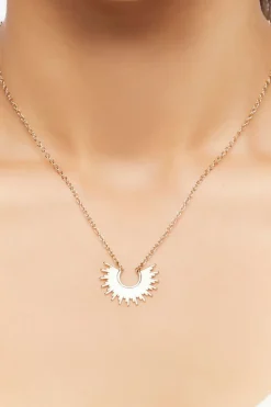 Geo Pendant Necklace
