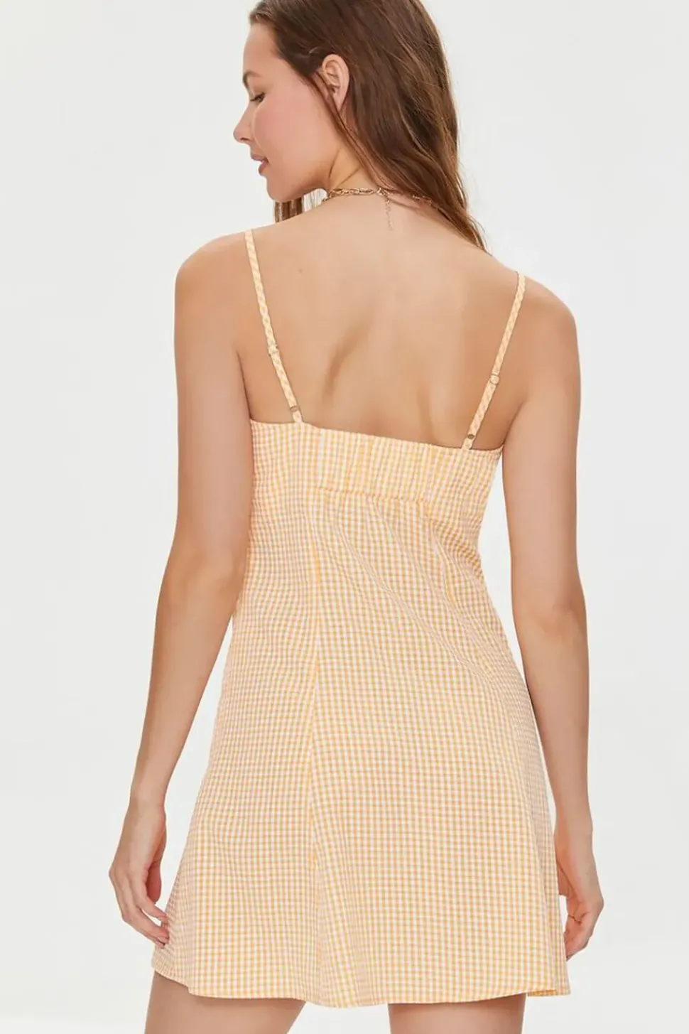 Gingham Cami Mini Dress