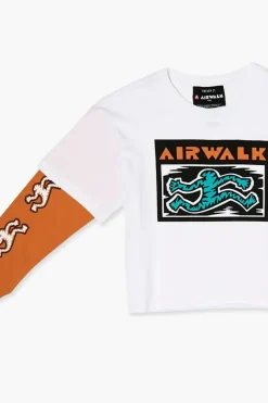 Girls Airwalk Combo Tee (Kids)