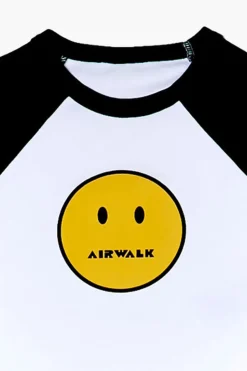 Girls Airwalk Face Graphic Tee (Kids)